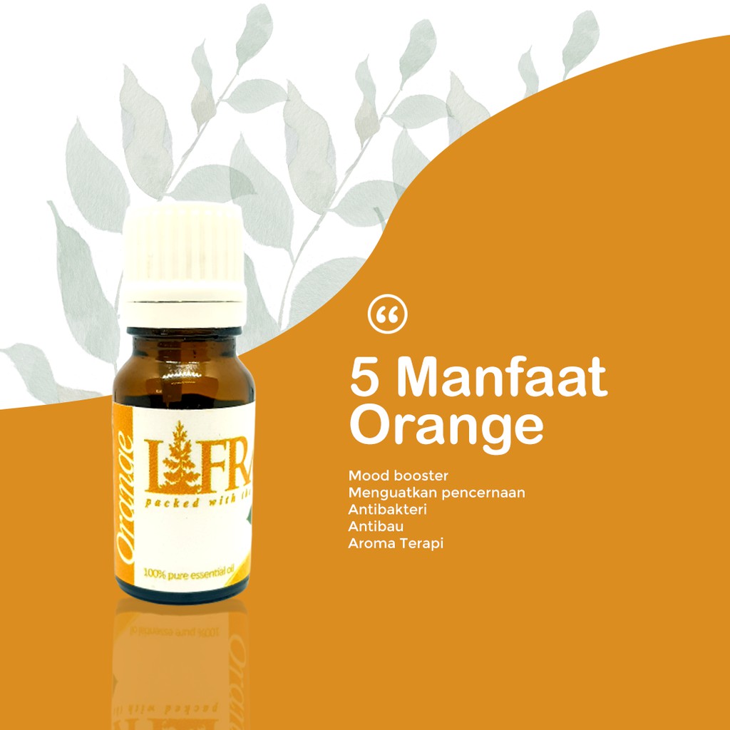 Essential Oil Murni Aroma Orange- Essential Oil Jeruk - Aroma Terapi Jeruk - Minyak Atsiri