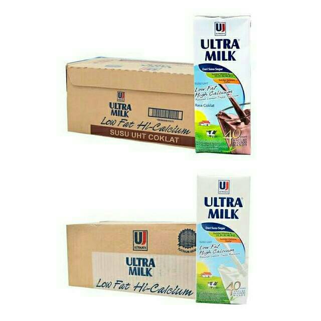 

Susu UHT Ultra low fat 250ml x 24pcs