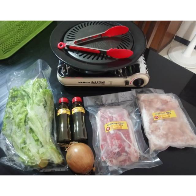 

BBQ at home/Paket grill at home utk 4-5org 190k