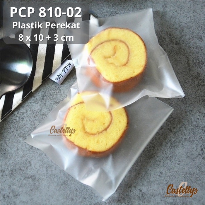 Plastik Cookies Perekat PCP 810-02 Polos Doff Kue Kering Nastar Bolu