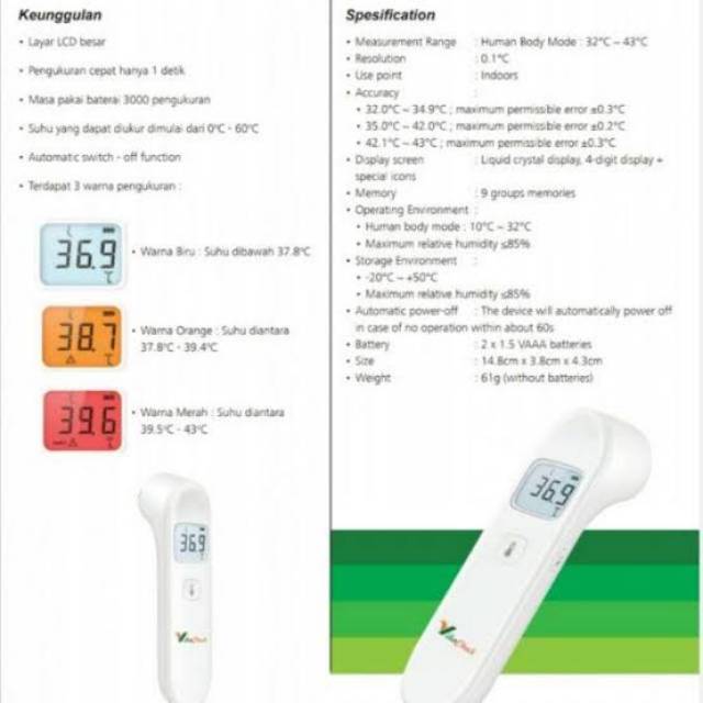 Termometer digital vika check