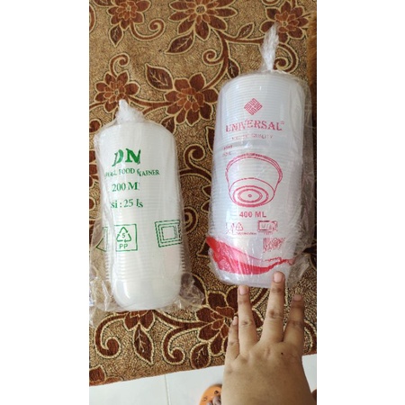THINWALL MANGKOK ROUND 200ML ,400ML