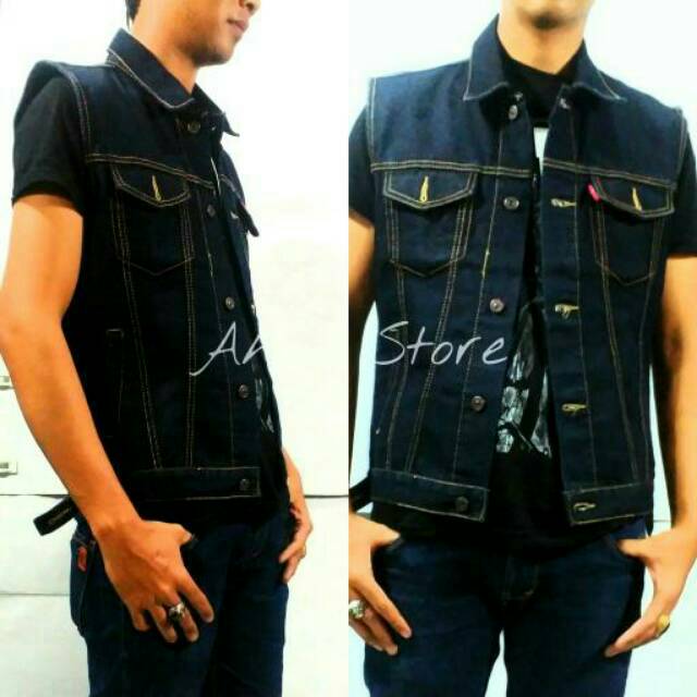 Rompi Jeans Pria/Rompi Jeans Denim/Rompi Jeans Pria Denim / Rompi Jeans Denim Unisex