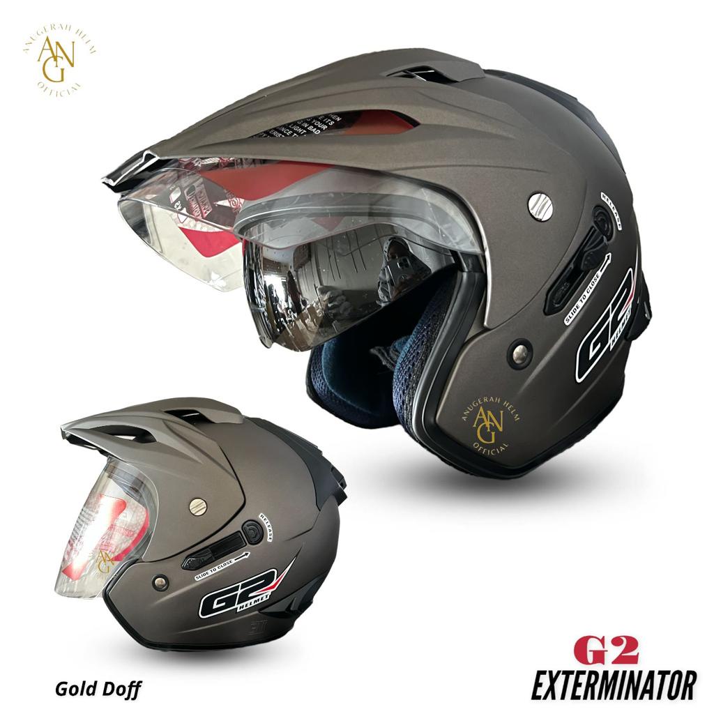 HELM G2 EKSTERMINATOR DOUBLE VISOR