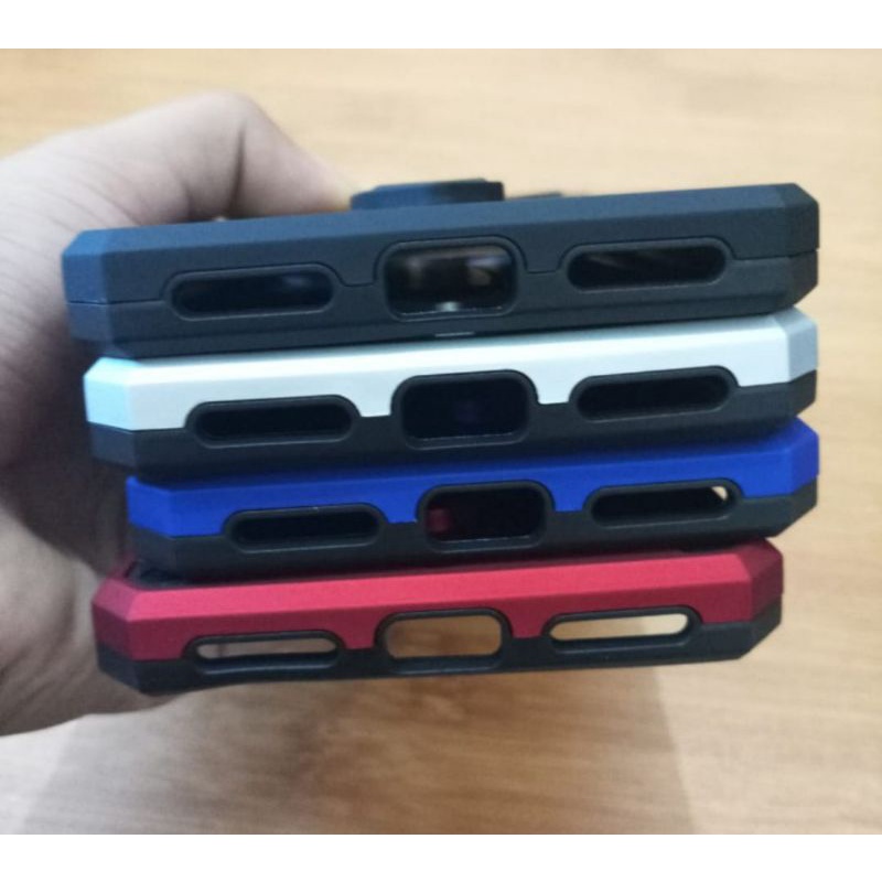 HARD CASE SPIGEN IRON KICK PHANTOM + STAND APPLE IPHONE Iph 7 Iph 7+ Iph X Iph XS Max Iph 11 Pro