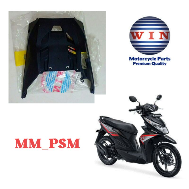 COVER DEK BAWAH KOLONG MOTOR HONDA BEAT FI ESP ECO STREET 2016-2019 MEREK WIN