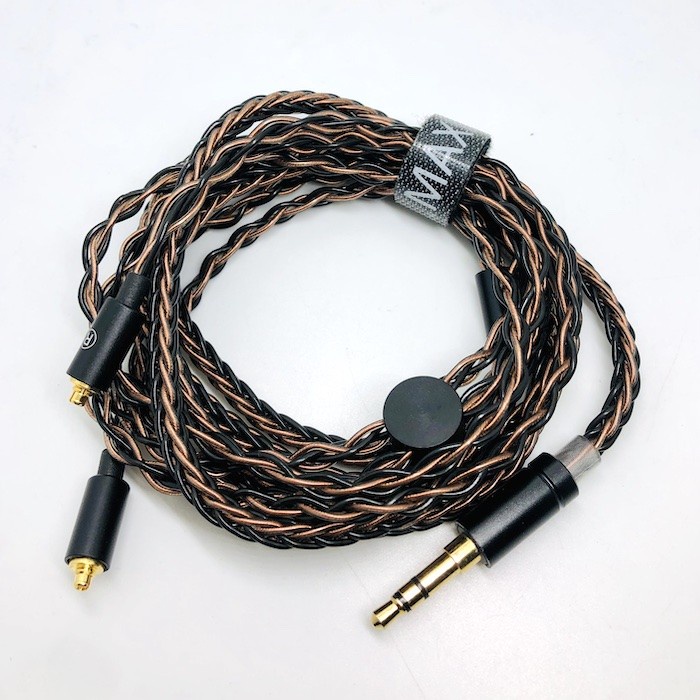 MAXI HiFi MMCX Pin Cable Replacement 8 Braid 400 Core Superior Sound