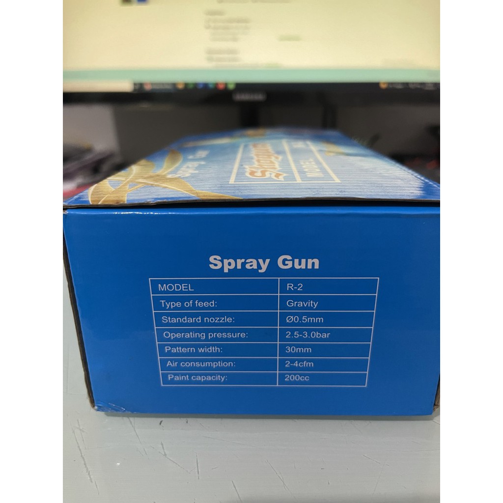 SHOGUN R2 Spray Gun Tabung Atas Alat Cat Semprot R 2 Air Spraygun