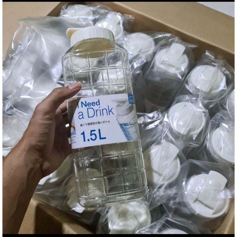 BOTOL MINUM LOCK&LOCK 1.5 L, LOCK N LOCK 1.5 L