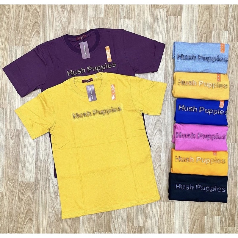 Kaos Hush Puppies Embos Wanita cewek kekinian melar