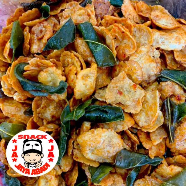 

Emping Thailand/Emping Pedas Manis(Daun Jeruk)-Kemasan 250gr