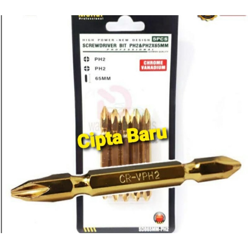 1 pcs Mata Obeng angin/Mata bor obeng plus × plus (+ +)