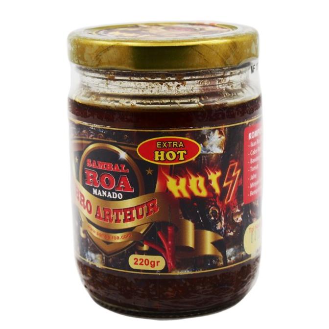 

[COD] EXTRA HOT | SAMBAL ROA BRO ARTHUR 220GR | PROMO [COD]