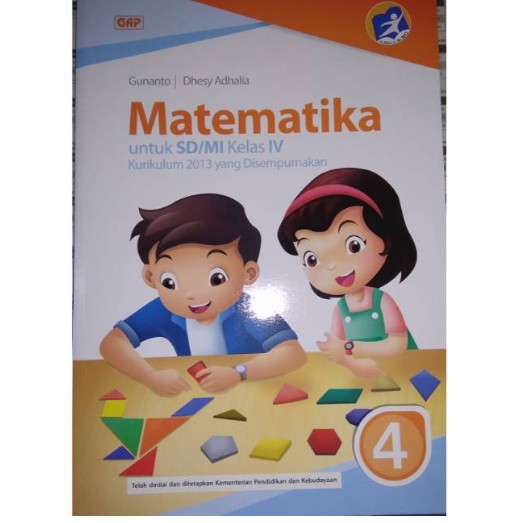 Jual Buku Matematika Sd Kelas 4 Dan 6 Kurikulum 2013 Yang Disempurnakan Indonesia Shopee Indonesia