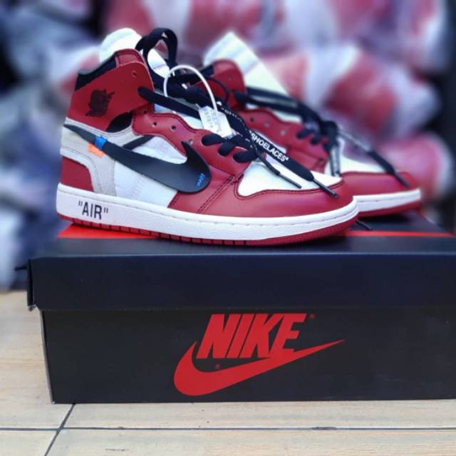 off white black jordan 1