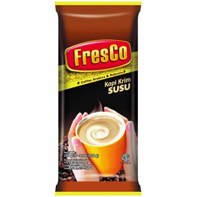 

Kapal Api Fresco Kopi Krim Susu 10X28g