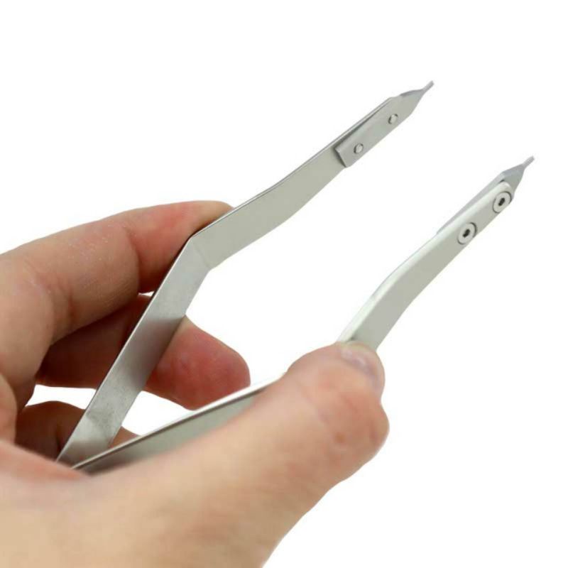 BERGEON 7825 PENJEPIT SPRINGBAR / SPRINGBAR REMOVER TWEEZERS