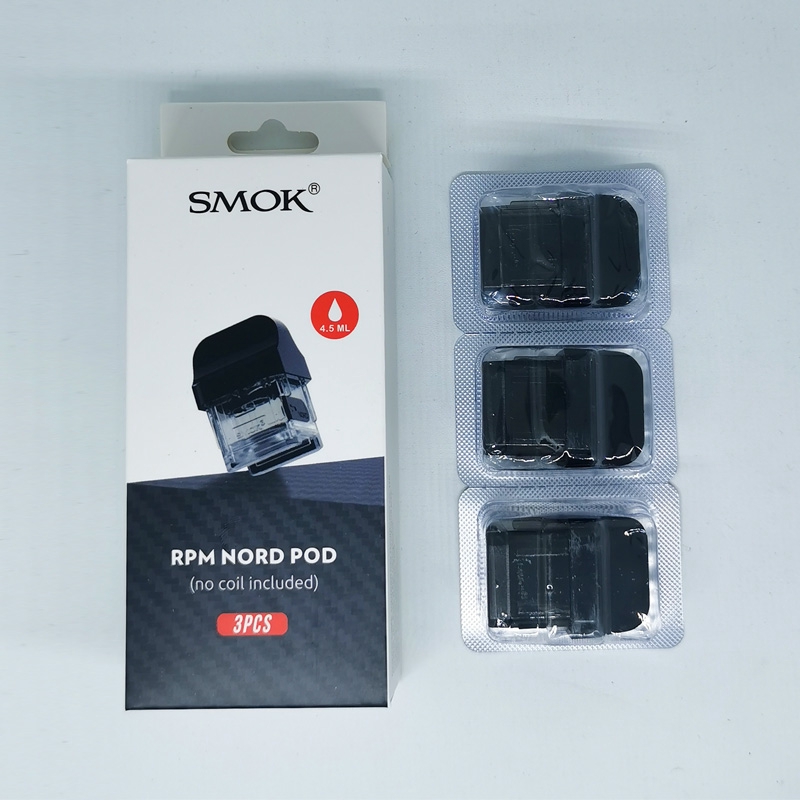 3 PCS CARTRIDGE SMOK RPM 40 NORD POD TANPA COIL SATUAN