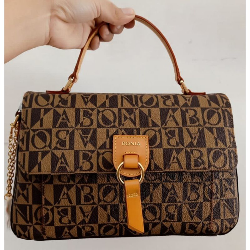 Tas wanita bonia original monogram handbag