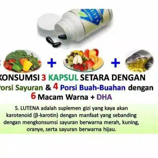 Slutena Asli Original- Super Lutena - Lutein Naturally Plus Original