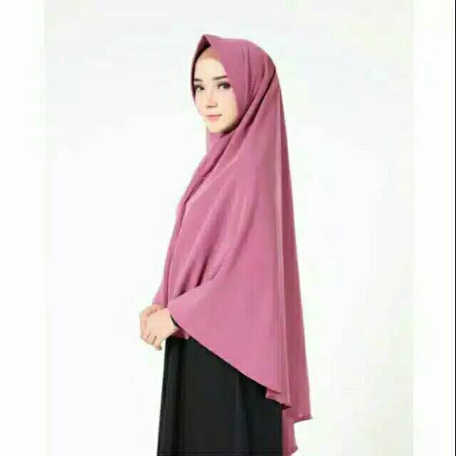 Jilbab khimar jumbo 75 x100