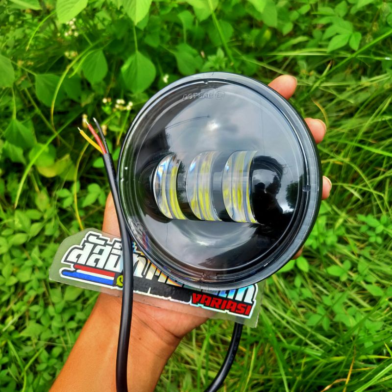 Daymaker C70 4,5 inc Nyala 2in1 2 mode 2 warna mode Putih dan Kuning blackbird