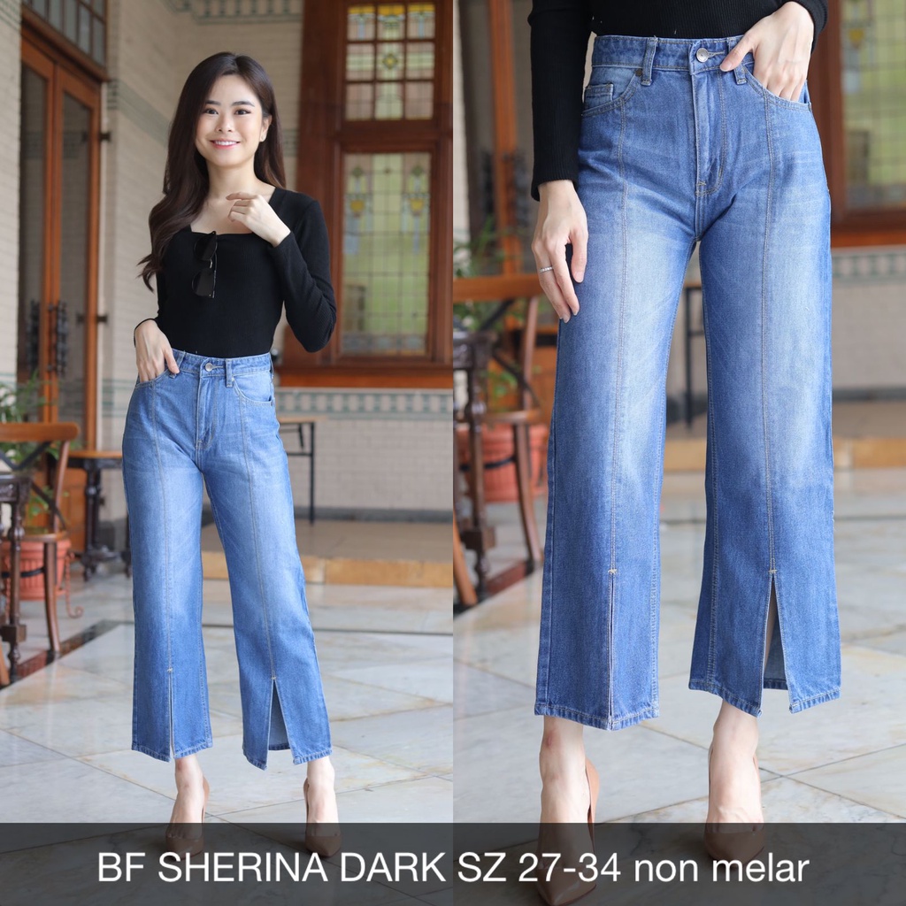 CELANA JEANS WANITA BF SHERINA SERIES-SYSCLOTHIER