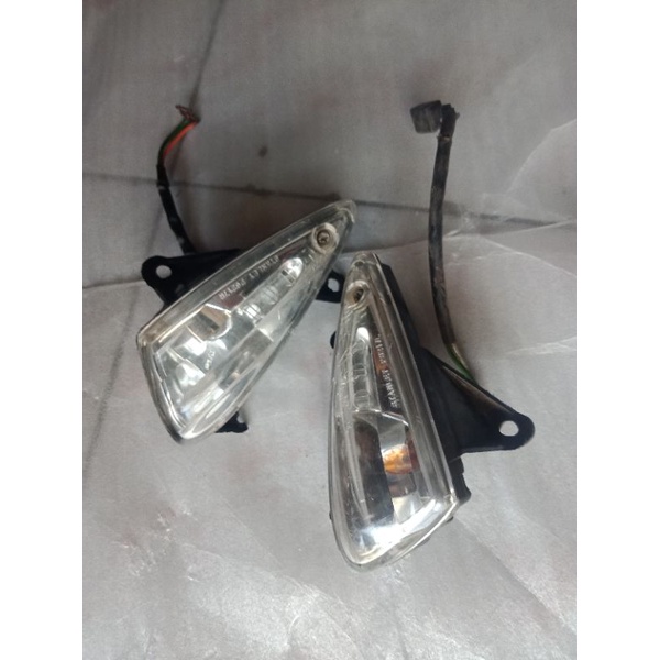 sen rihting depan kiri kanan Supra x 125  lama original