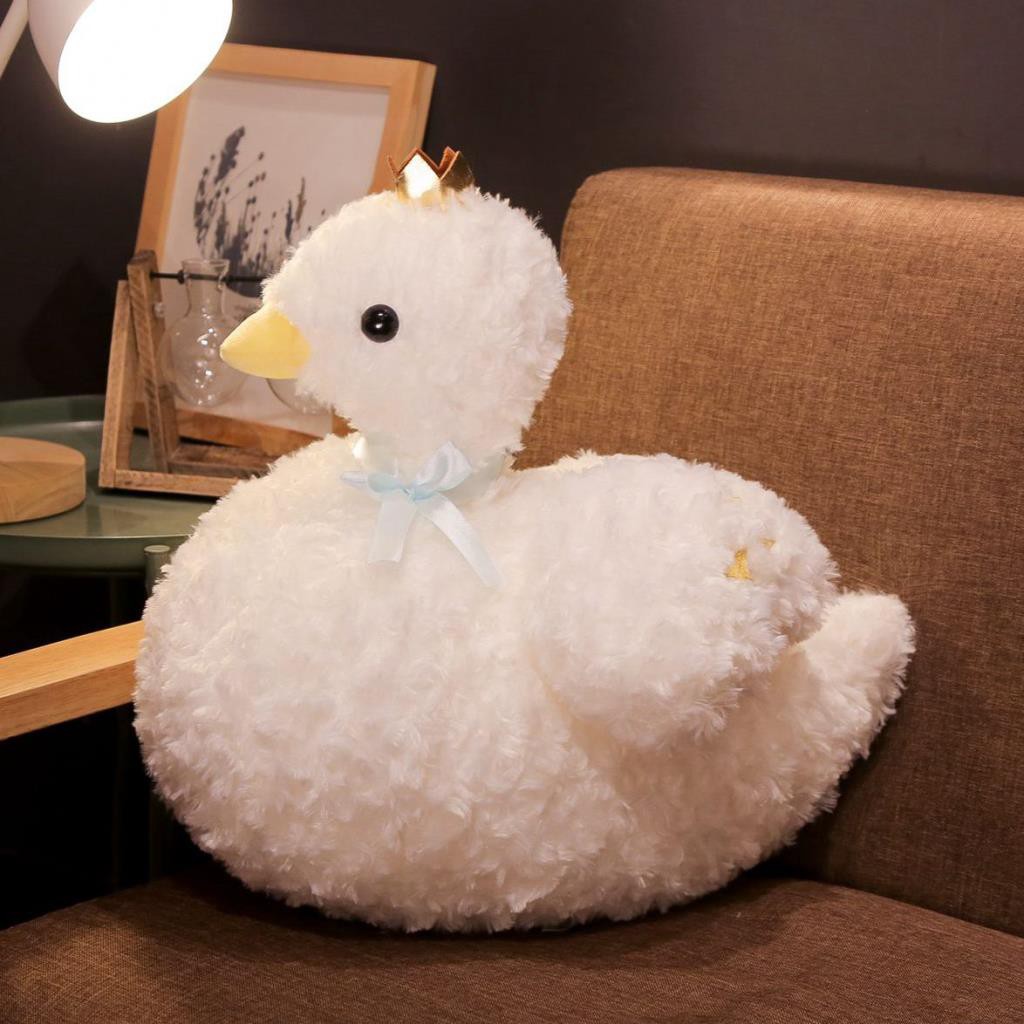 swan stuffed toy