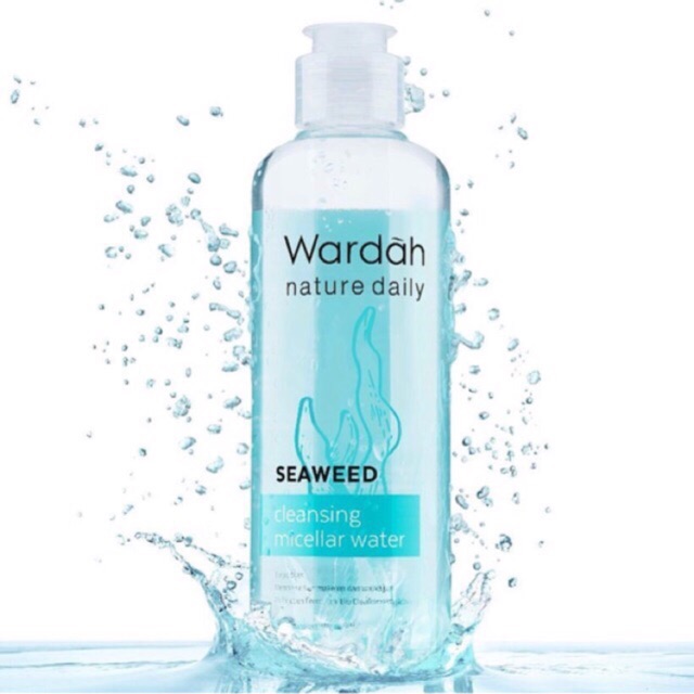 [ Kecil ] Wardah Seaweed Cleansing Micellar Water 100ml