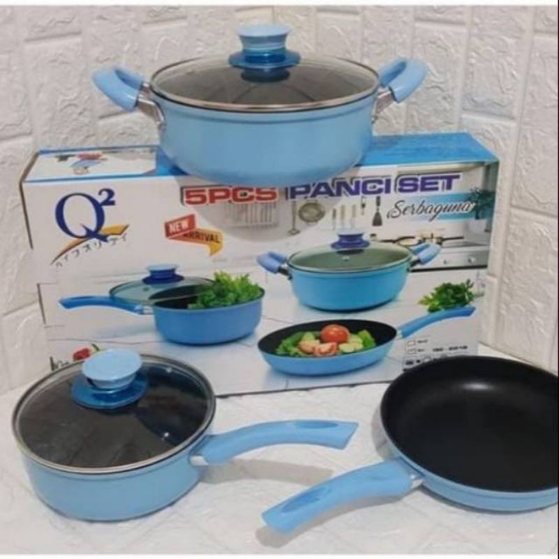 Panci set Q2 isi 5 pcs