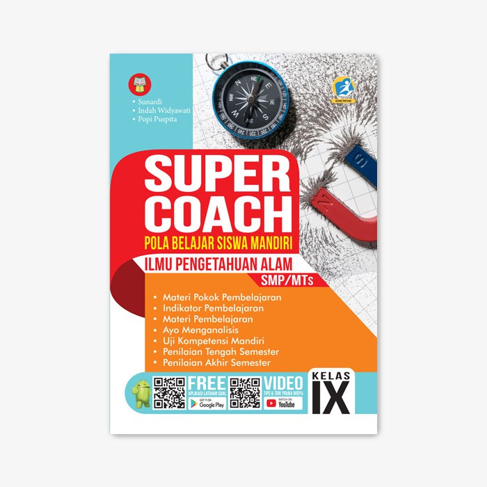 Yrama Widya - Buku Super Coach IPA Ilmu Pengetahuan Alam SMP/MTs  Kelas IX-0