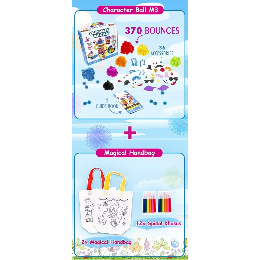 Magical Colouring bag with water pen 6 pcs only magical bag