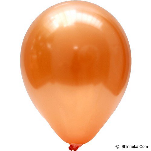 Balon Metalik Orange Termurah