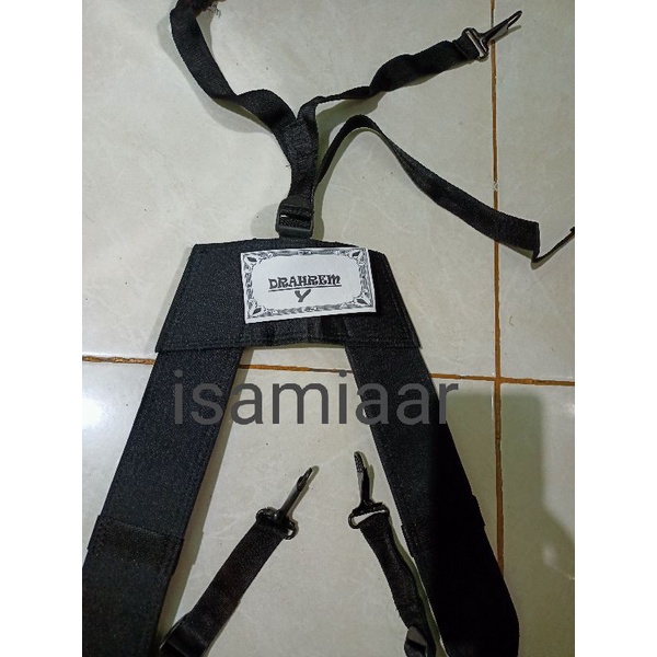 Suspender//derahrim satpam /security Bentuk H dan y