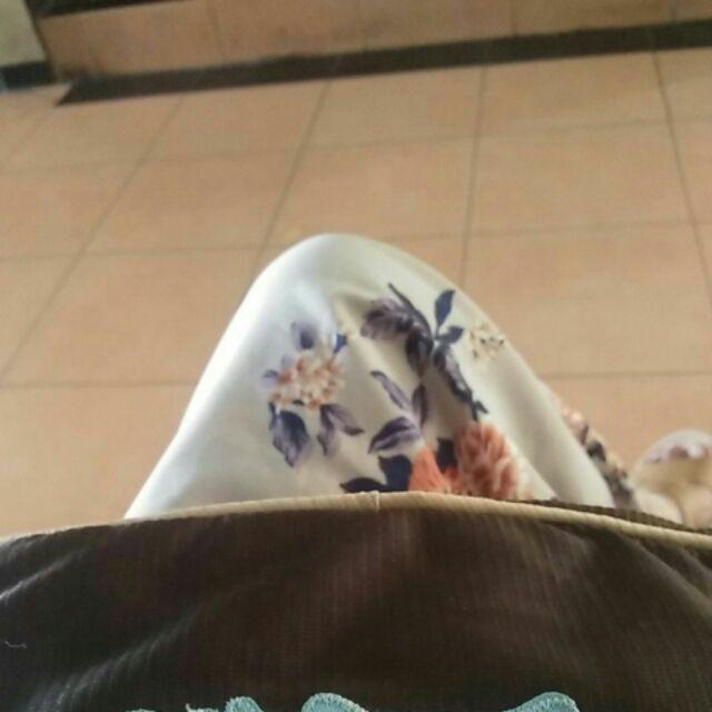 Maura Couple - Sania Ruffle Batik Couple Ori Ndoro Jowi Garansi Termurah Motif Gurita Putih  Dnt