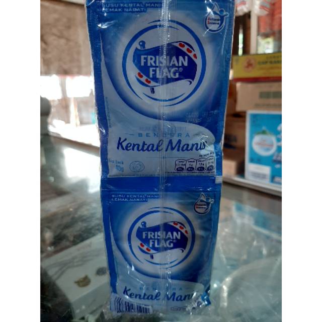 

FRISIAN FLAG SUSU PUTIH SACHET ISI 6 @40gram