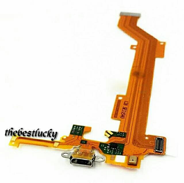 Fleksibel Cas Vivo Y35 / Flexible Usb Charger + Mic Vivo Y35 Original