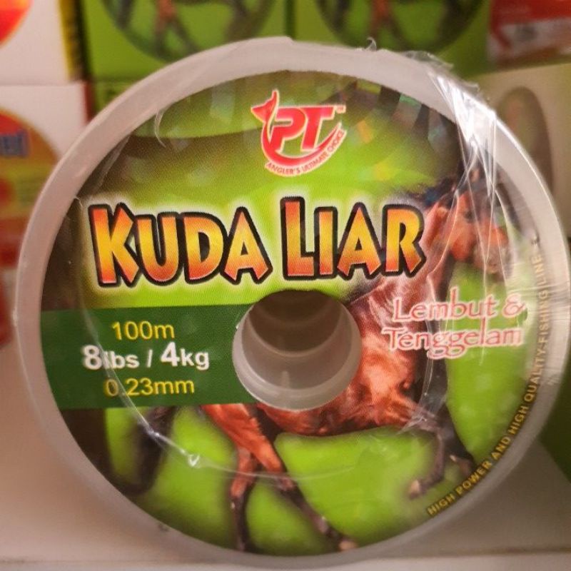 senar pioneer kuda liar 100m ukuran 8lb,10lb,12lb,15lb