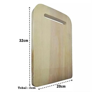 Talenan Kayu  Cutting Board 20  x 32 cm  Papan  Potong Masak 