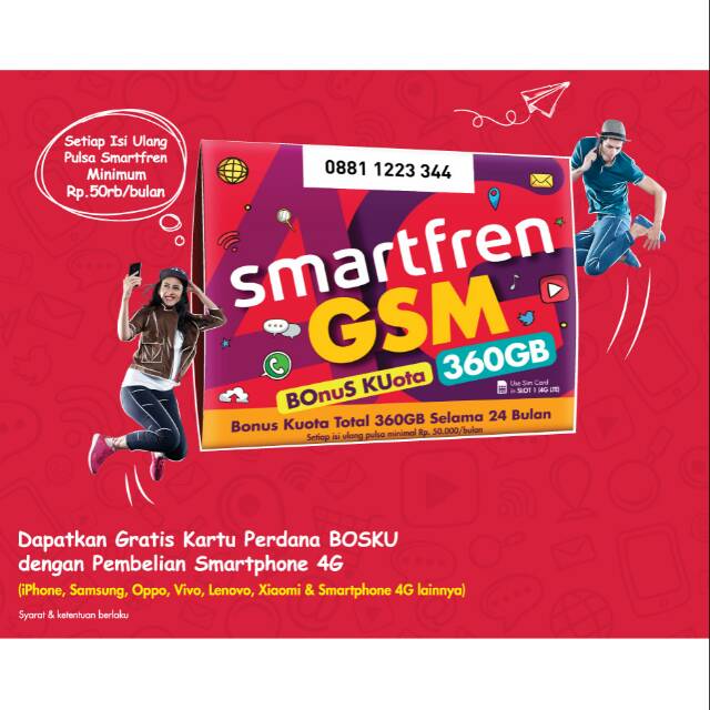 KARTU PERDANA SMARTFREN BOSKU