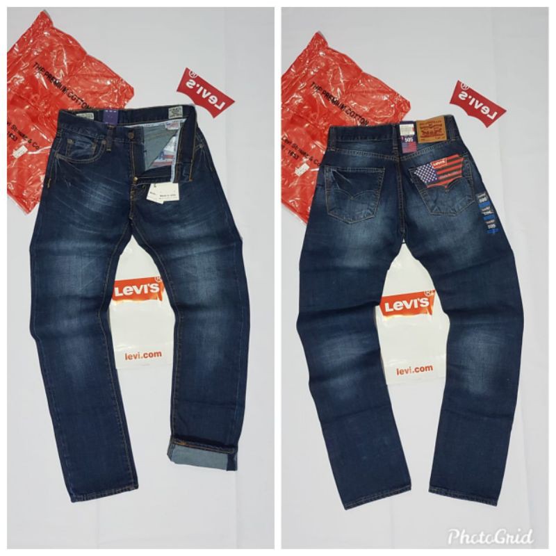 [BEST SELLER] Celana Levis Pria/ 505 ORIGINAL MADE IN USA PRODUK TERBARU DAN TERLARIS