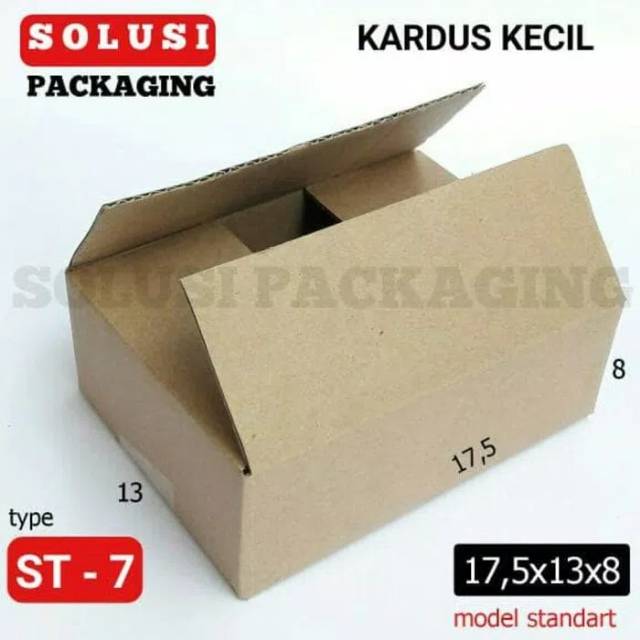 

KARDUS 17.5X13X8 COKLAT 10 PCS ST7 | KARDUS PACKING KARDUS POLOS KARDUS SEPATU KOTAK AKSESORIS DOS BOX