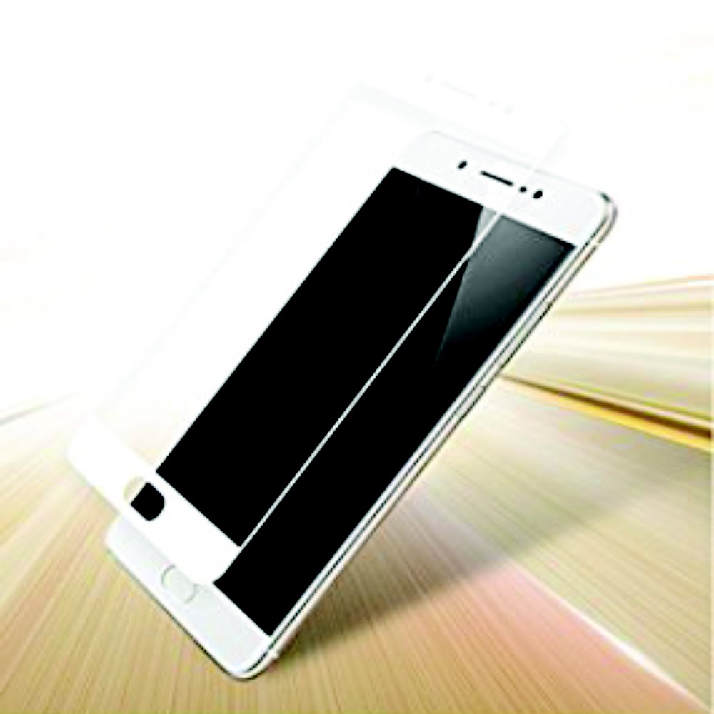 Tempered Glass Vivo V5S Full Colour / Non Full Bagian Depan Anti Gores Kaca Screen Protector Guard Temper Glass