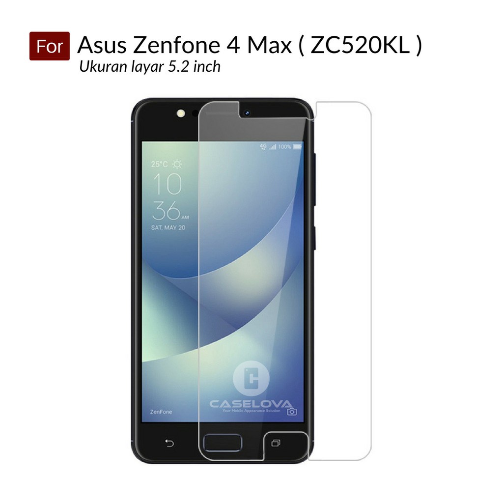 CLEAR TEMPERED GLASS ASUS ZENFONE 4 MAX / ASUS ZENFONE 4 MAX PRO