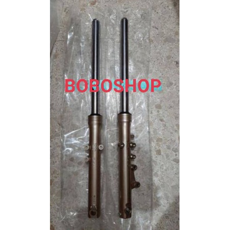 shockbreaker sok shock depan set assy Ninja RR gold original