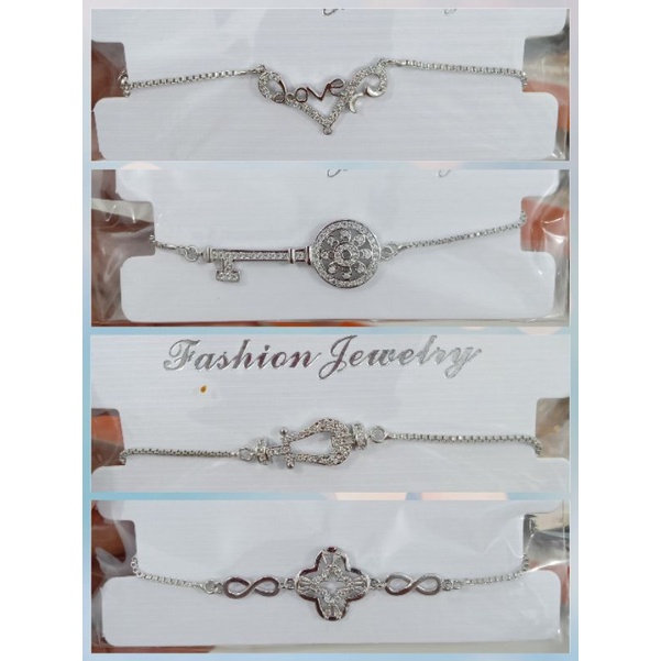 P-5507.Gelang serut xuping wanita berlapis emas dengan mata zircon.