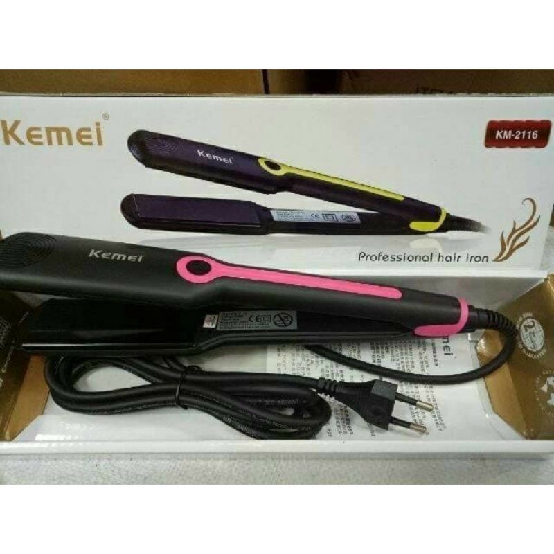 catok kemei KM 2116 alat pelurus rambut kemei