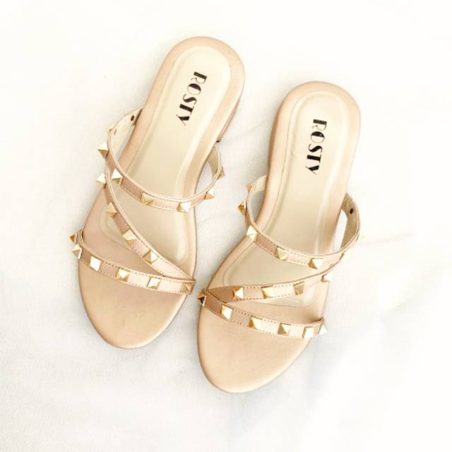 Sandal Wanita Valentino Premium / Sandal Wanita / Sendal Wanita / Bisa Bayar Di tempat