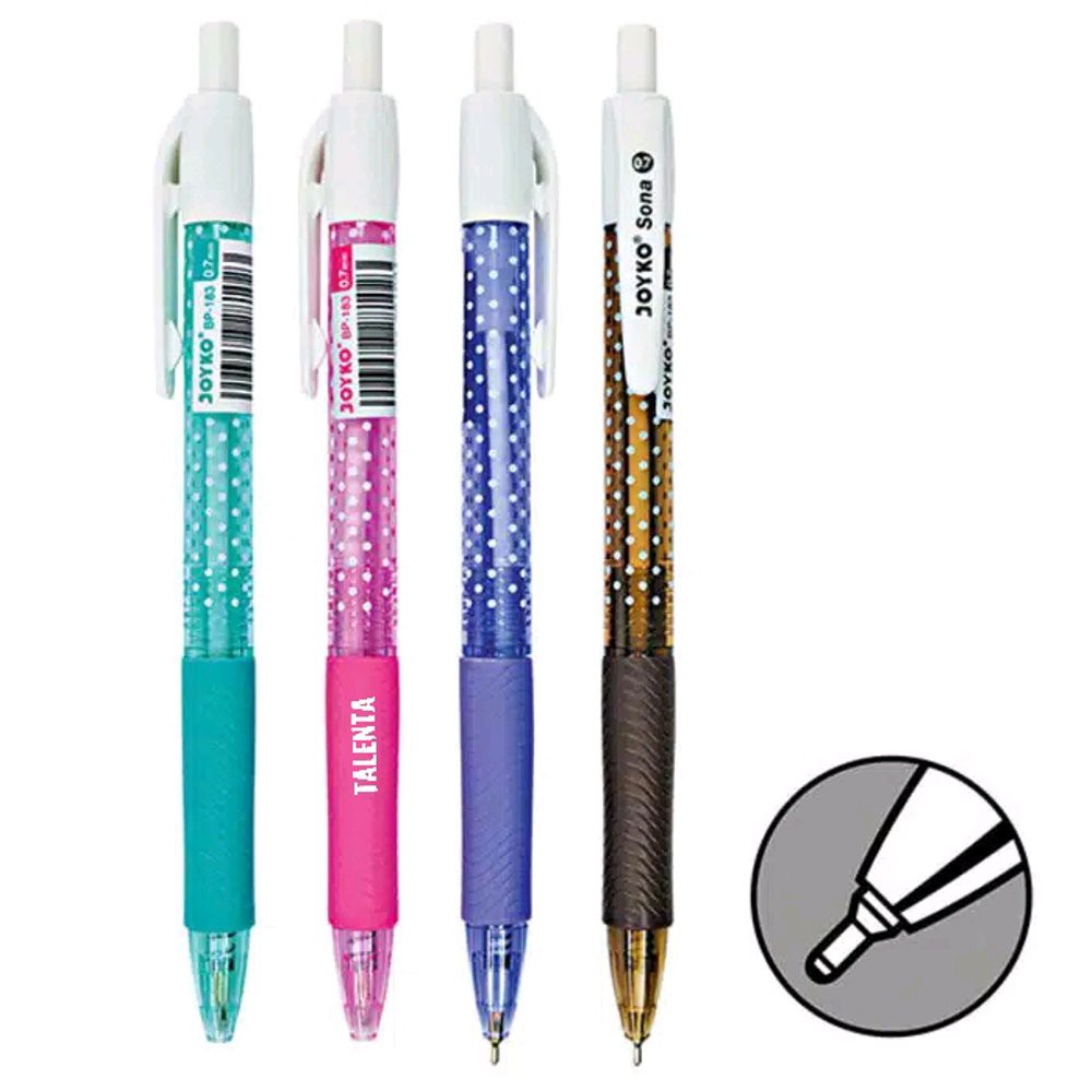 

Stok Ready Pulpen Joyko Sona BP 183 [SALE]off40%